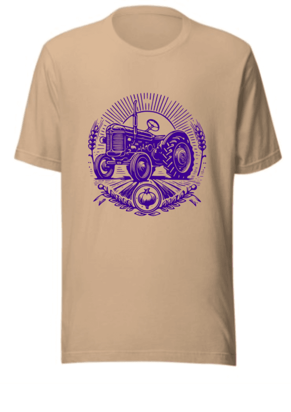 Unisex T-Shirt, Tractor Fields, Men and Women Tee, Farming Shirt, Rural Agriculture Top, Country Life Apparel - Image 2