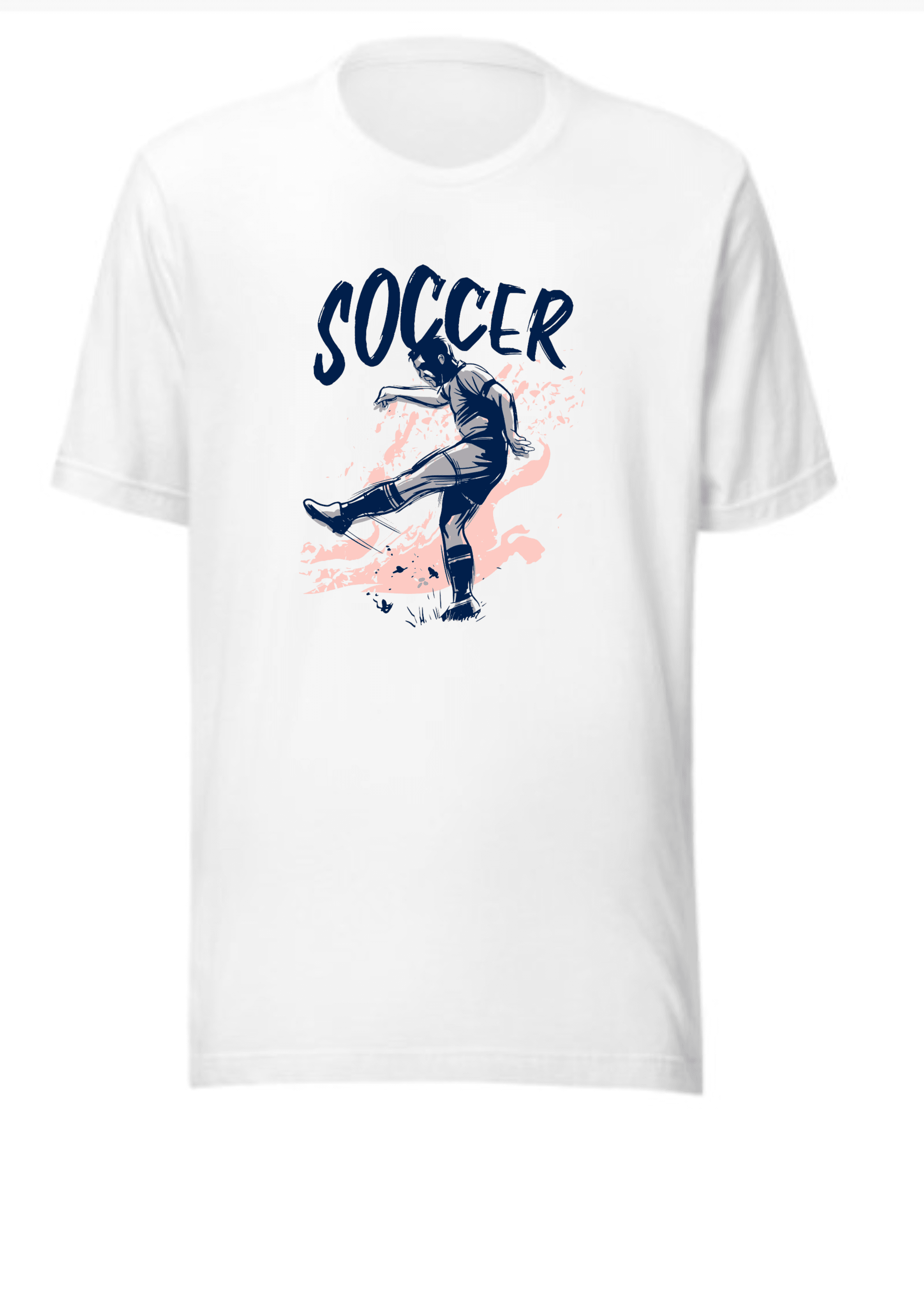 Graphic T-Shirt, Soccer Lover, Football Tshirt, Unisex Sports Shirt, Athletic Apparel, Soccer Mom Dad Gift - Image 2