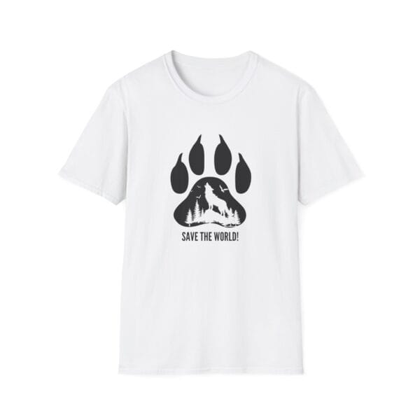 Save The World Graphic T-Shirt | Eco-Friendly Fashion - Image 2