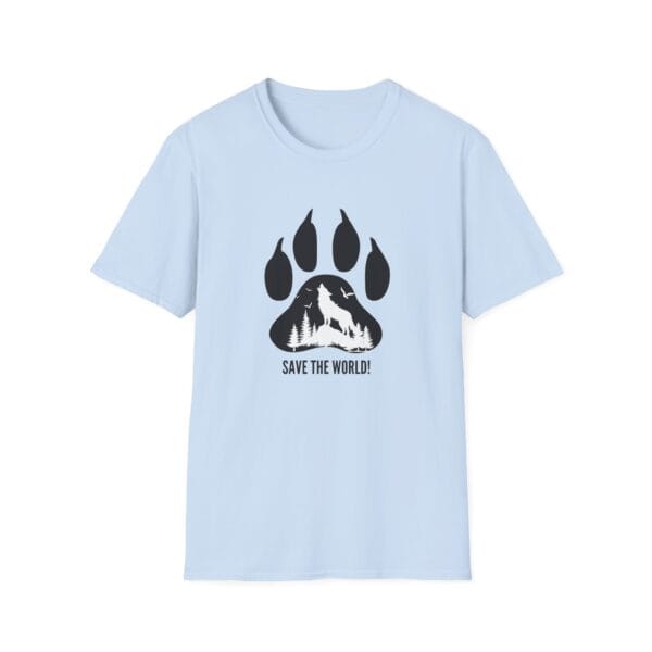 Save The World Graphic T-Shirt | Eco-Friendly Fashion - Image 3