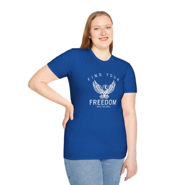 Eagle Graphic T-shirt, Unisex Tee, Custom style Shirt, Into the Wild Top, Freedom Tee, Customizable T-shirt - Image 5