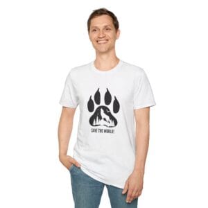 Save The World Graphic T-Shirt | Eco-Friendly Fashion