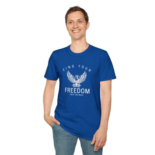 Eagle Graphic T-shirt, Unisex Tee, Custom style Shirt, Into the Wild Top, Freedom Tee, Customizable T-shirt - Image 4