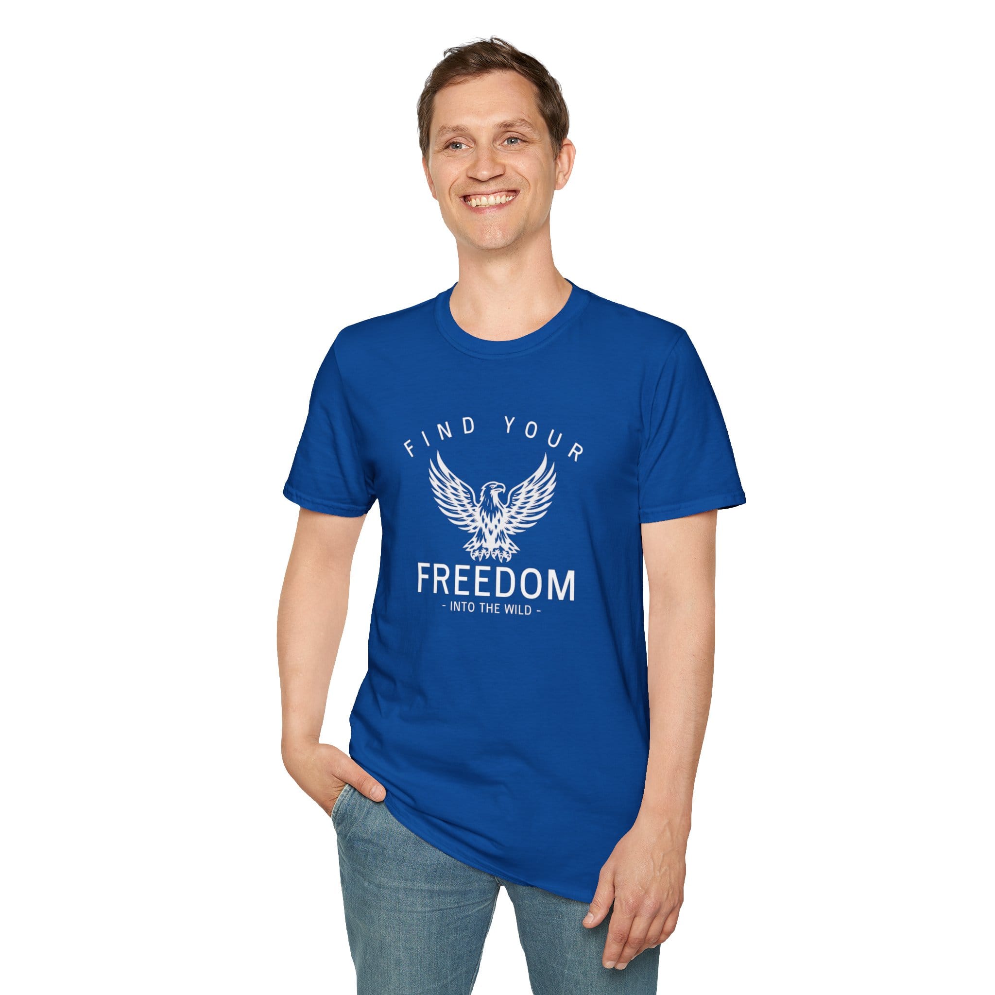 Eagle Graphic T-shirt, Unisex Tee, Custom style Shirt, Into the Wild Top, Freedom Tee, Customizable T-shirt - Image 4