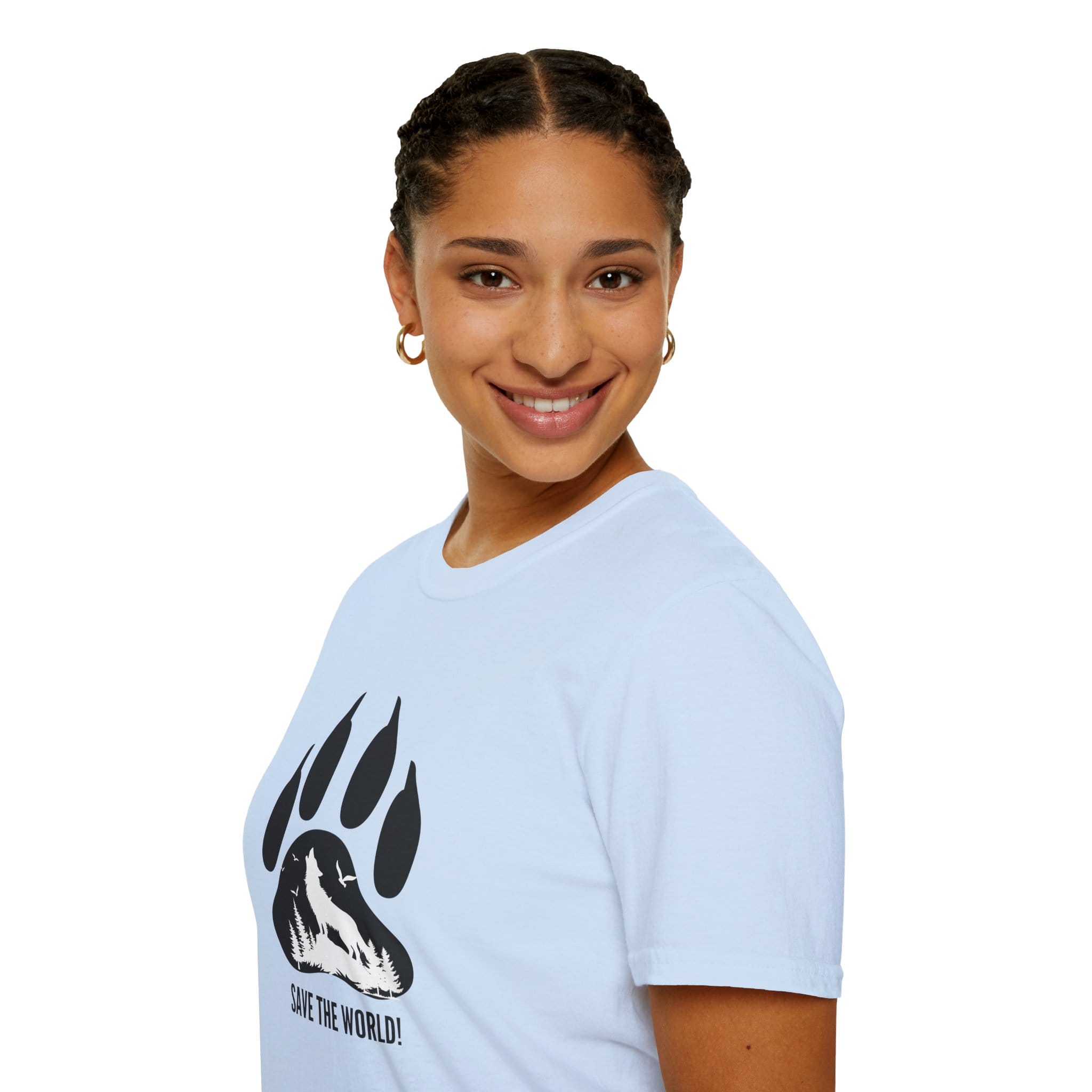 Save The World Graphic T-Shirt | Eco-Friendly Fashion - Image 7