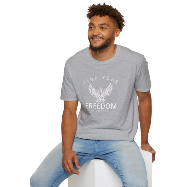 Eagle Graphic T-shirt, Unisex Tee, Custom style Shirt, Into the Wild Top, Freedom Tee, Customizable T-shirt - Image 8