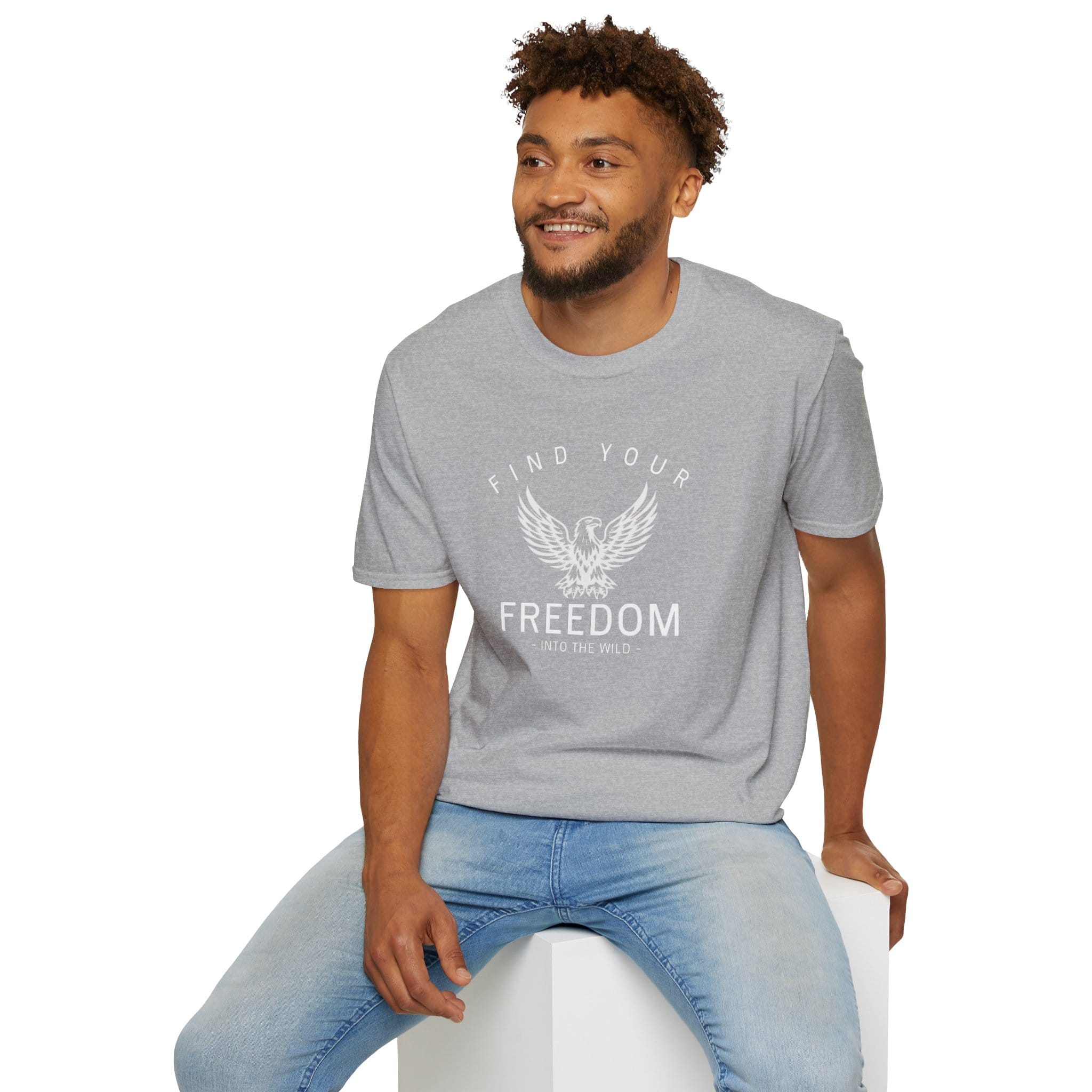 Eagle Graphic T-shirt, Unisex Tee, Custom style Shirt, Into the Wild Top, Freedom Tee, Customizable T-shirt - Image 8