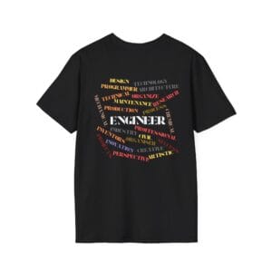 Cool Engineer Unisex T-Shirt for Tech Lovers, Gift for Engineers, Graphic Tee, Programmer Shirt, STEM Apparel, Unique Engineer Gift