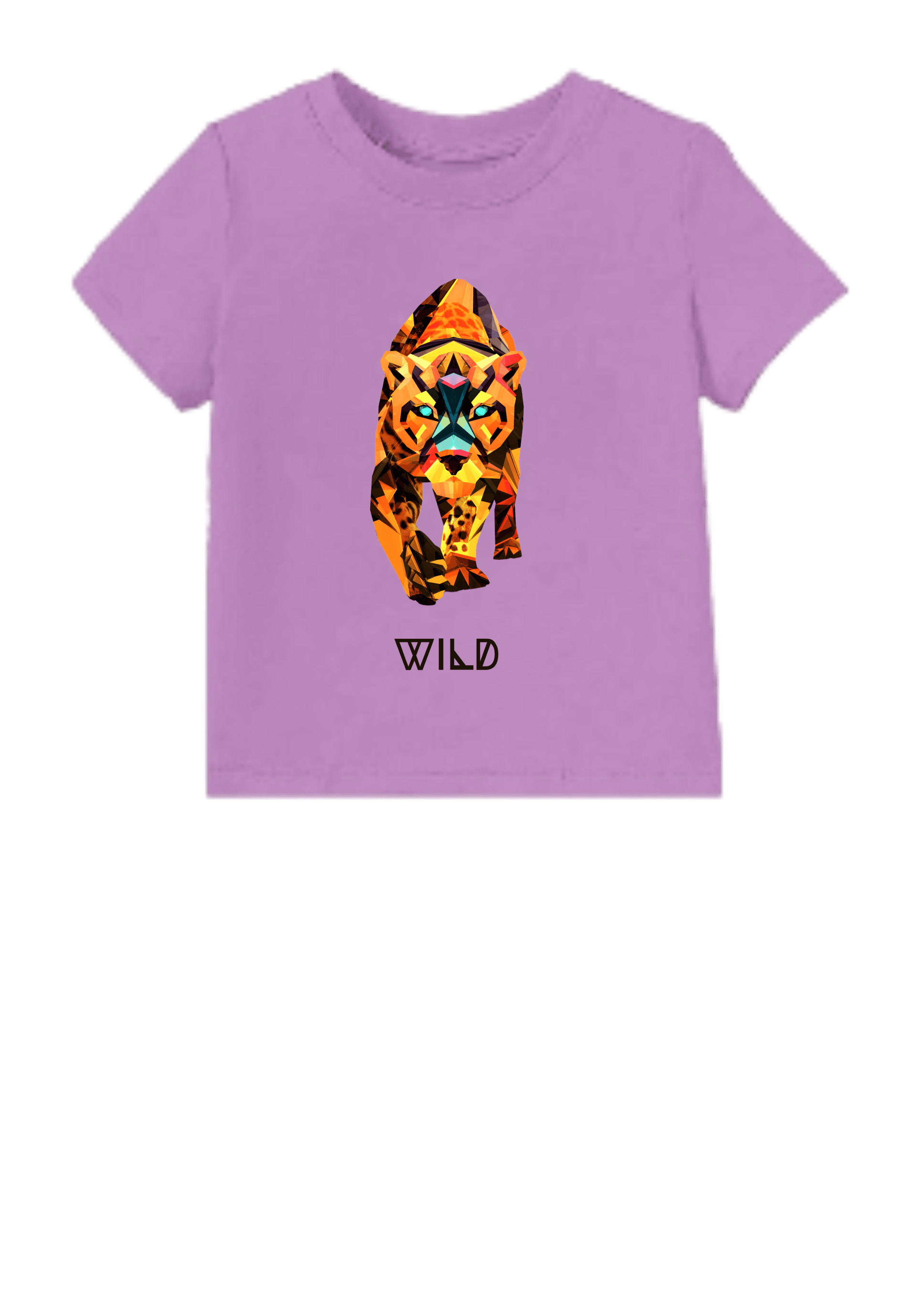 Kids T-Shirt, Wild Lion Graphic Tee, Children's Clothing, Youth Shirt, Fun Kid's Top - Image 2