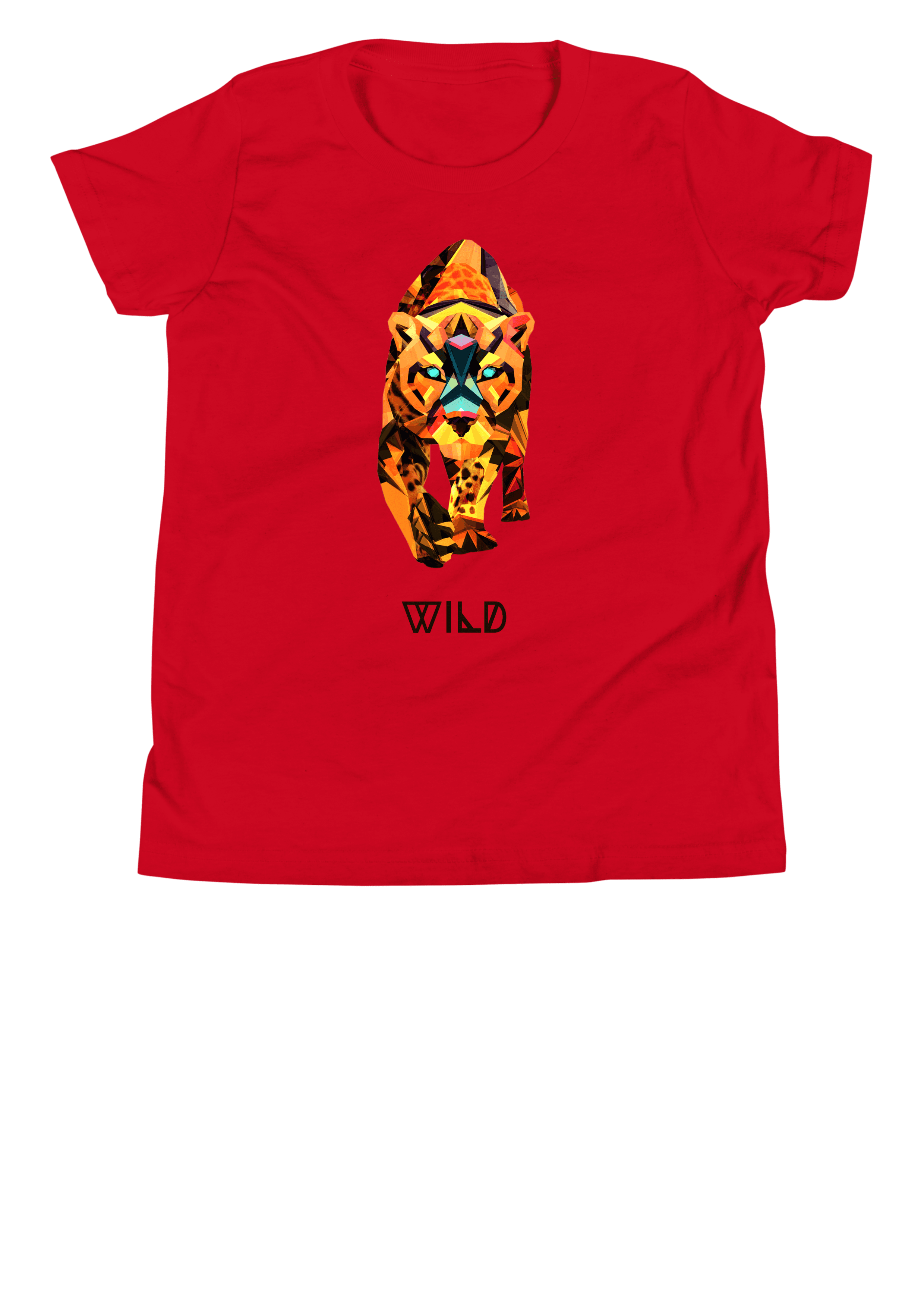 Kids T-Shirt, Wild Lion Graphic Tee, Children's Clothing, Youth Shirt, Fun Kid's Top - Image 3