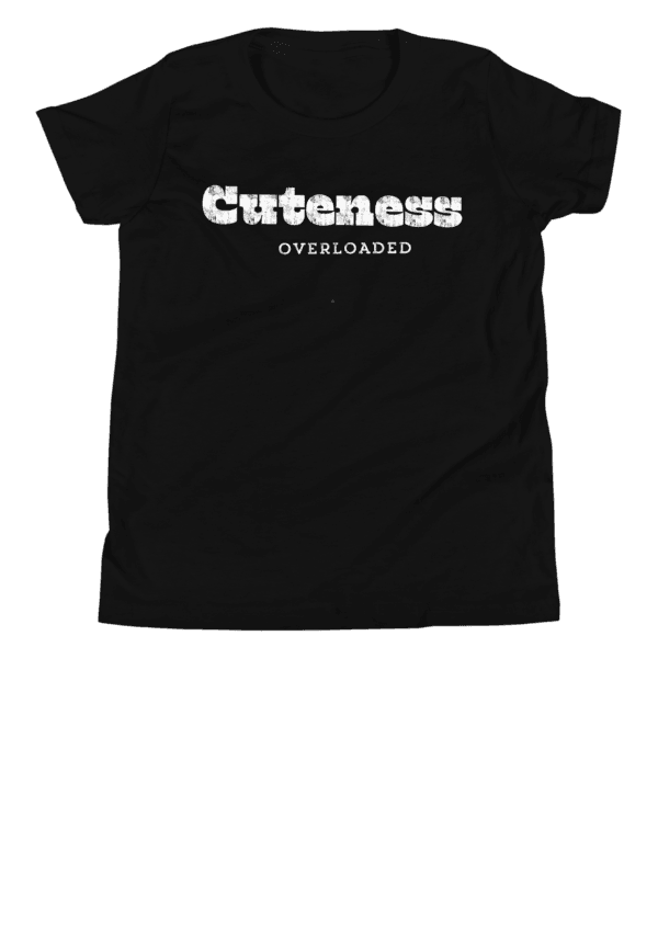 Kids T-Shirt, Cuteness Overloaded Graphic Tee, Children's Clothing, Youth Shirt, Fun Kid's Top - Image 3