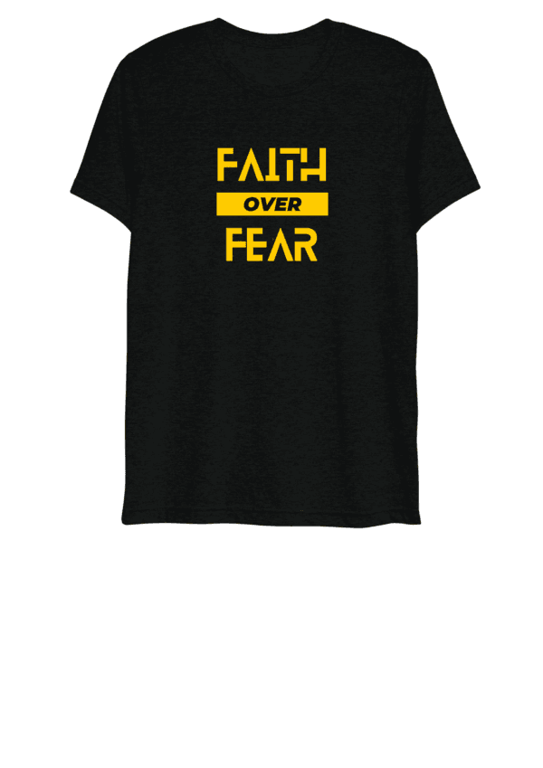 Faith Over Fear Women's T-Shirt, Casual Wear, Favourite Tee for Women, Inspirational Shirt, Graphic Tee