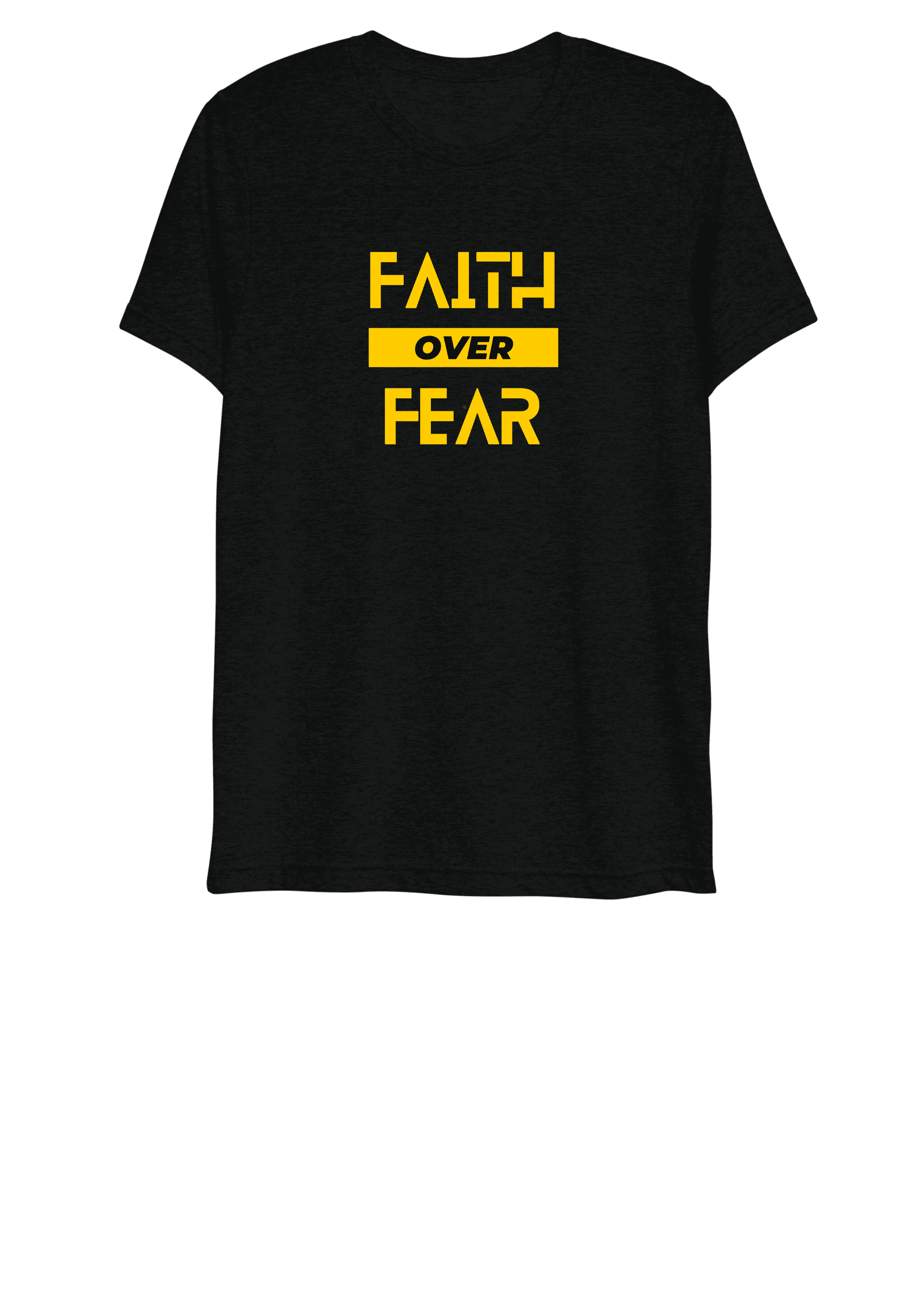 Faith Over Fear Women's T-Shirt, Casual Wear, Favourite Tee for Women, Inspirational Shirt, Graphic Tee