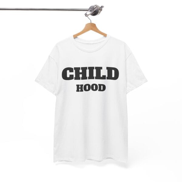 Classic Childhood Unisex Heavy Cotton Tee - Men's T-Shirt, Women's T-Shirt, Casual, Vintage, Nostalgic - Image 4