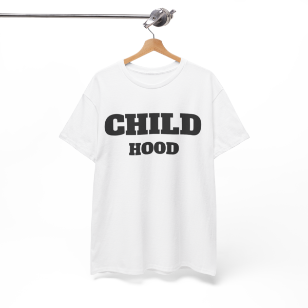 Classic Childhood Unisex Heavy Cotton Tee - Men's T-Shirt, Women's T-Shirt, Casual, Vintage, Nostalgic - Image 3