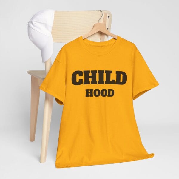 Classic Childhood Unisex Heavy Cotton Tee - Men's T-Shirt, Women's T-Shirt, Casual, Vintage, Nostalgic - Image 6