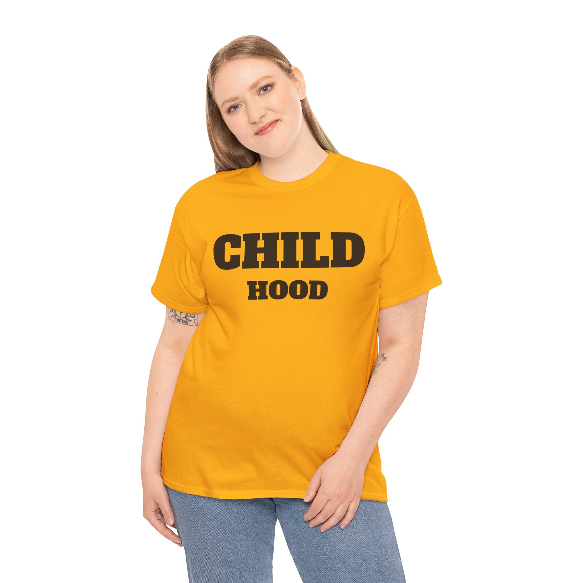 Classic Childhood Unisex Heavy Cotton Tee - Men's T-Shirt, Women's T-Shirt, Casual, Vintage, Nostalgic - Image 8