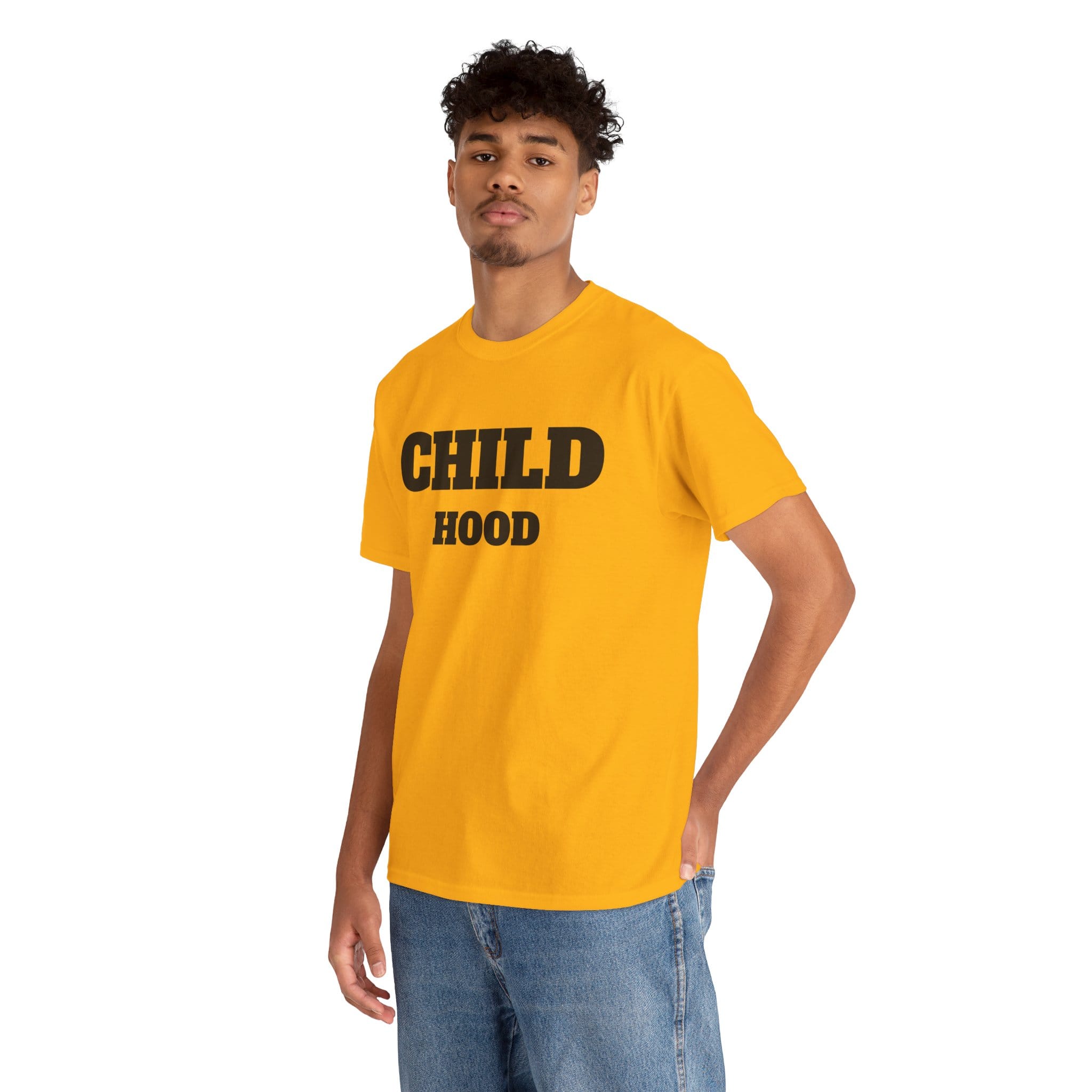 Classic Childhood Unisex Heavy Cotton Tee - Men's T-Shirt, Women's T-Shirt, Casual, Vintage, Nostalgic - Image 7