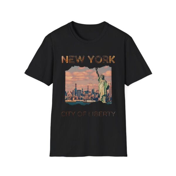 New York City of Liberty T-Shirt, Soft Tee, Travel Shirt, Gift for NYC Lovers, Vintage NYC Apparel, Statue of Liberty - Image 7