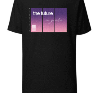 Unisex Graphic T-Shirt – "Future is Yours" | Trendy Printed Tee in Pakistan