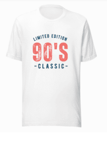 Flashback in Fashion – Limited Edition 90’s Classic Graphic T-Shirt Flashback in Fashion – Limited Edition 90’s Classic Graphic T-Shirt