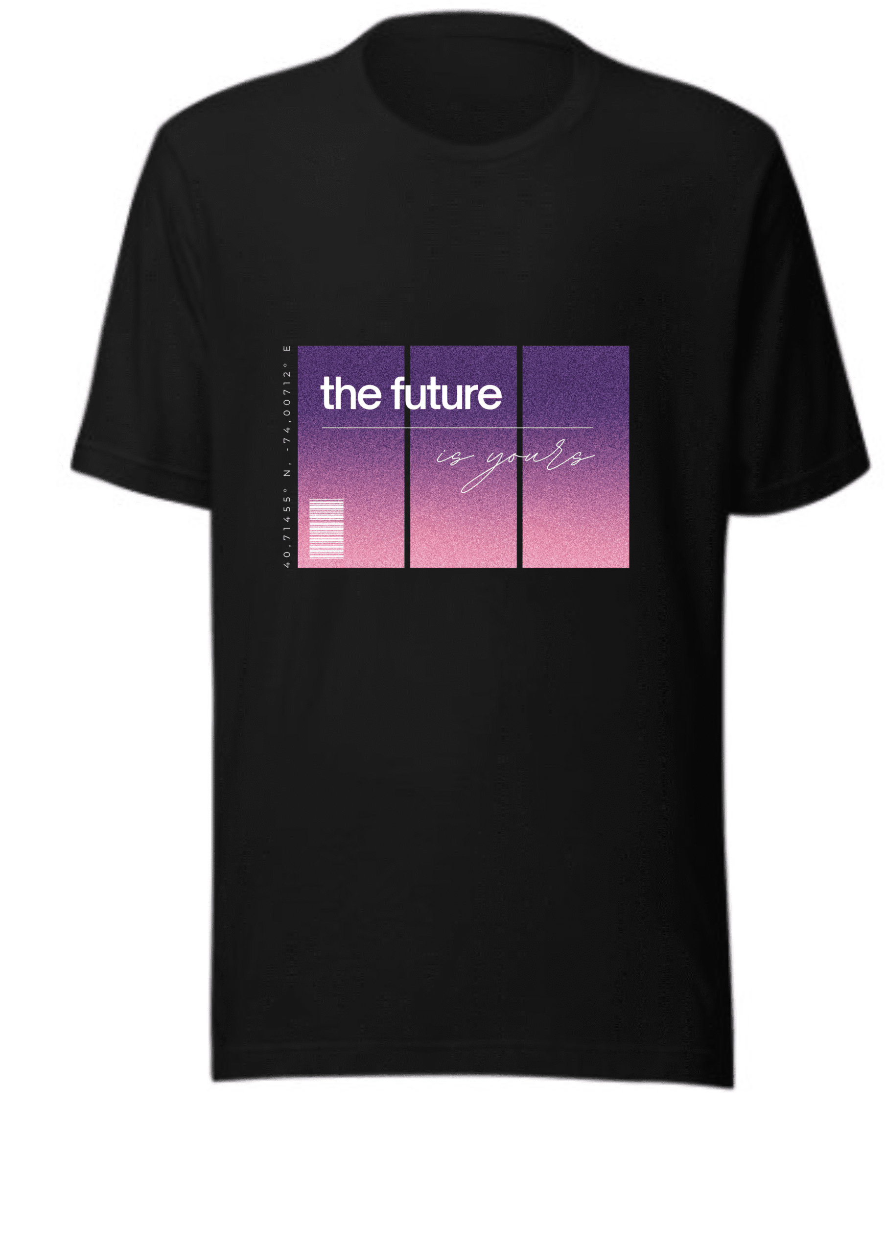 Unisex Graphic T-Shirt – "Future is Yours" | Trendy Printed Tee in Pakistan - Image 3