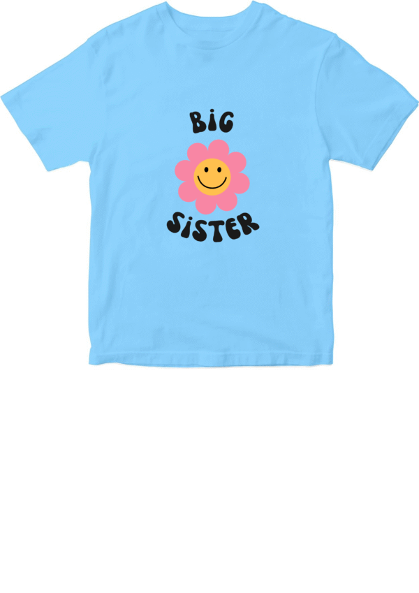 Big Sister Printed Kid’s T-Shirt – Soft Cotton Blend | Marfz.pk - Image 3