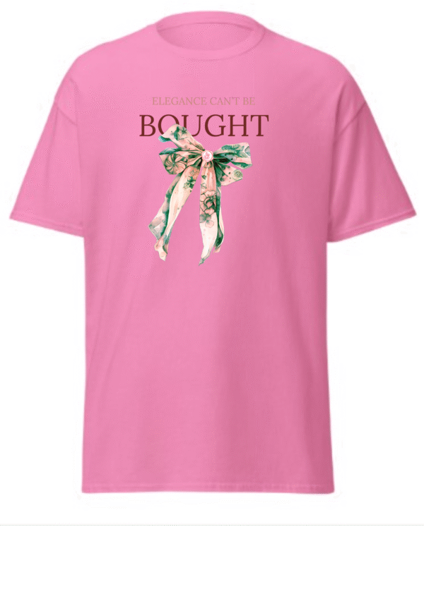 Women's Graphic T-Shirt – "Elegance Can't Be Bought"